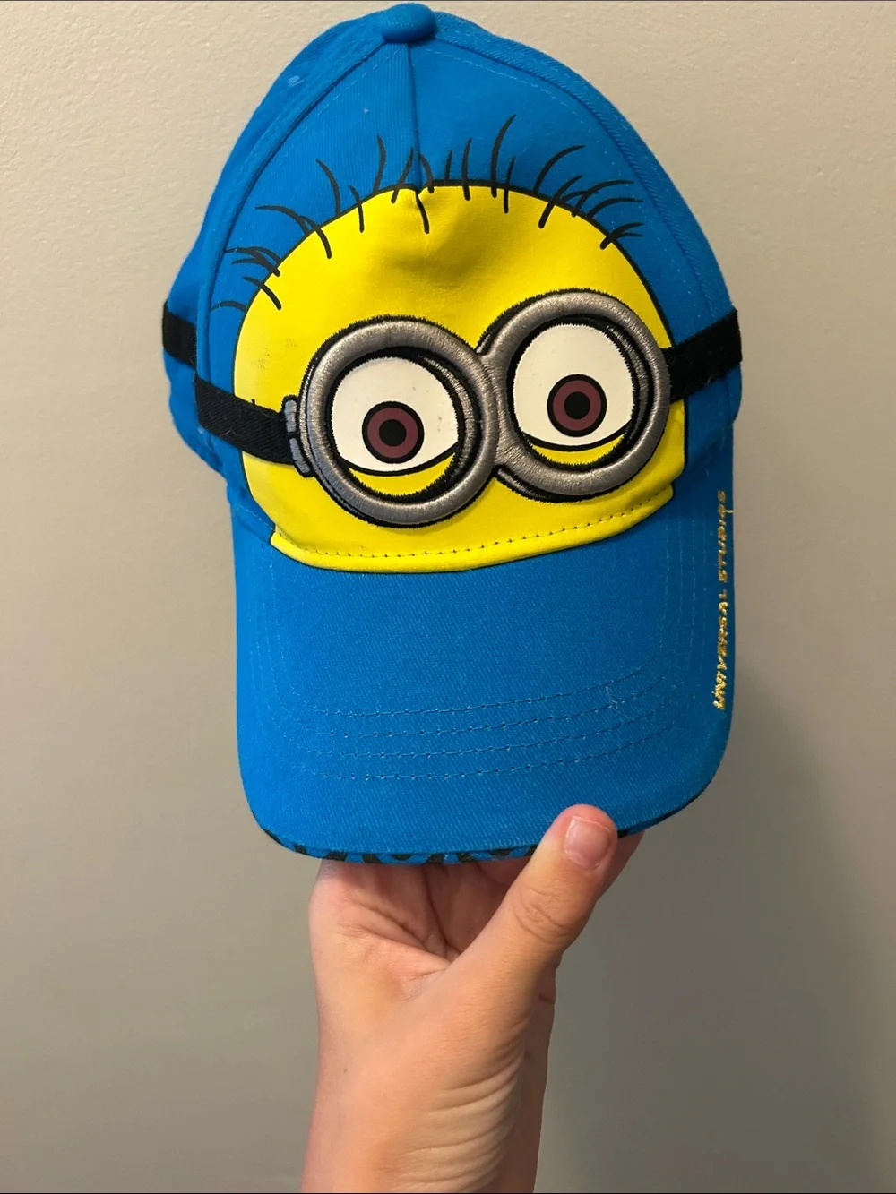 Blue & Yellow Minion Character Baseball Cap